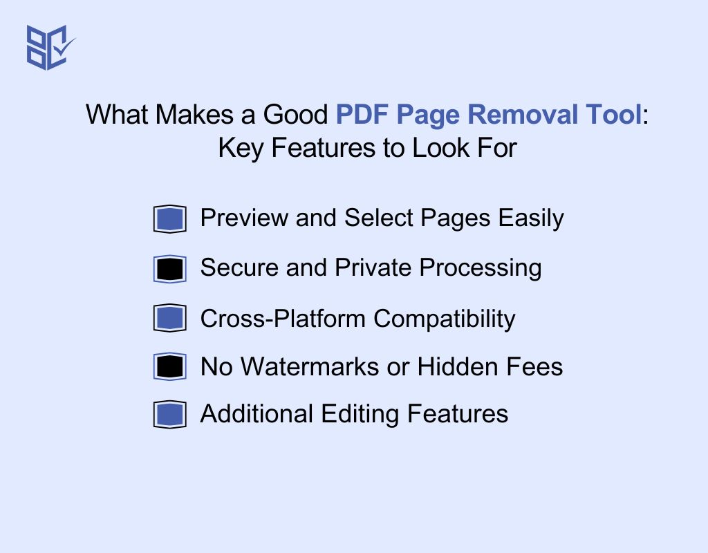 What Makes a Good PDF Page Removal Tool Key Features to Look For